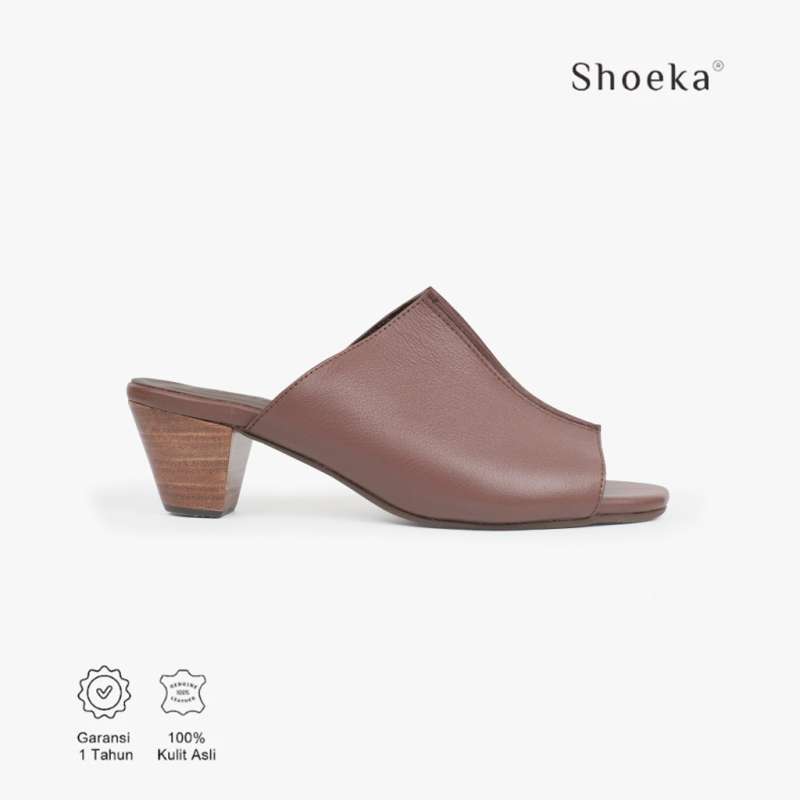 LASMI HEELS IRAT 5CM COGNAC