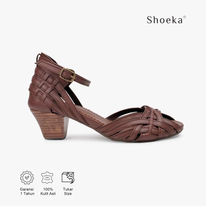 JULIETA 5CM COGNAC